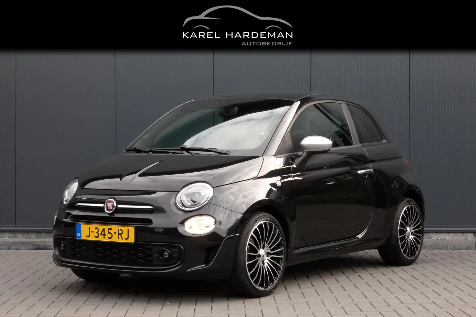 Fiat 500 1.0 Hybrid Rockstar | PANORAMADAK | CRUISE CONTROL Noir - 1