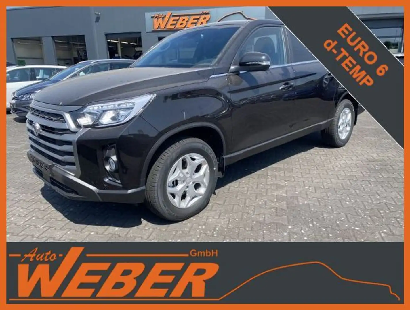 SsangYong Musso Musso Grand 2.2 4WD Style Automatik Leder AHK Schwarz - 1
