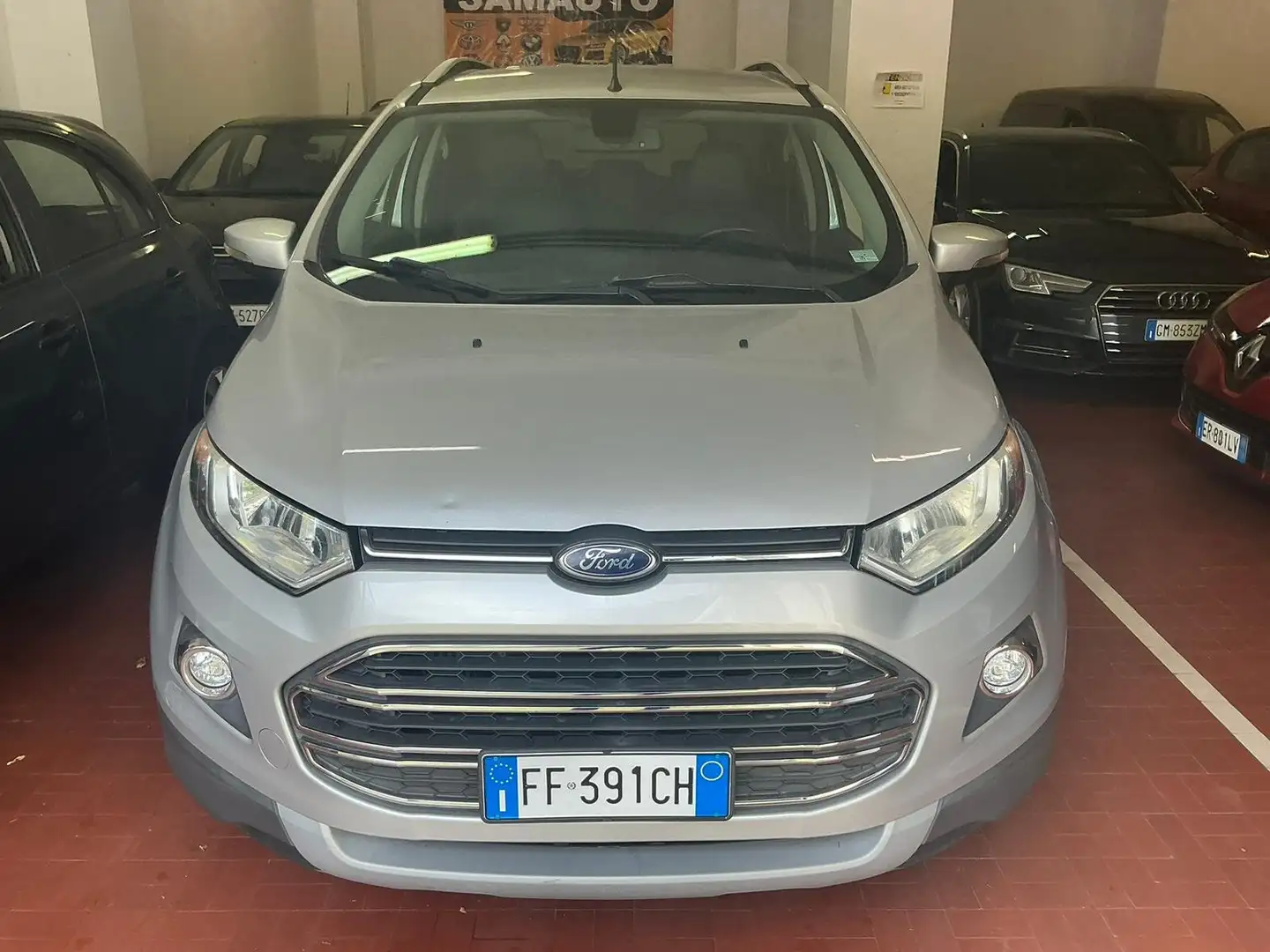 Ford EcoSport EcoSport 2016 1.0 ecoboost Titanium 125cv E6 Grigio - 2