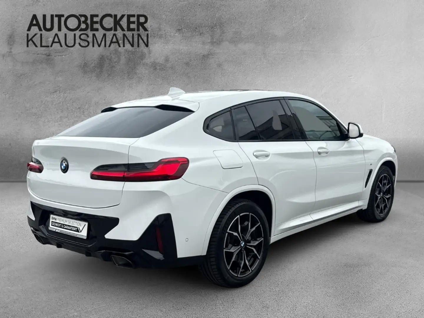 BMW X4 xDrive 20d M SPORT AUTOMATIK 19''LC PROF NAVI HuD Weiß - 2