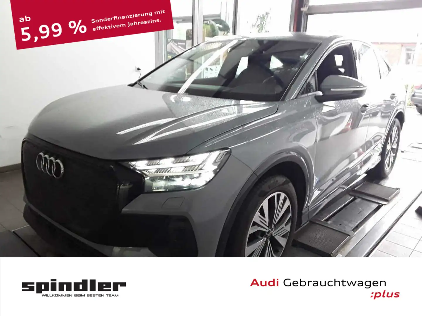 Audi Q4 e-tron advanced 40 / Navi, Matrix Grigio - 1