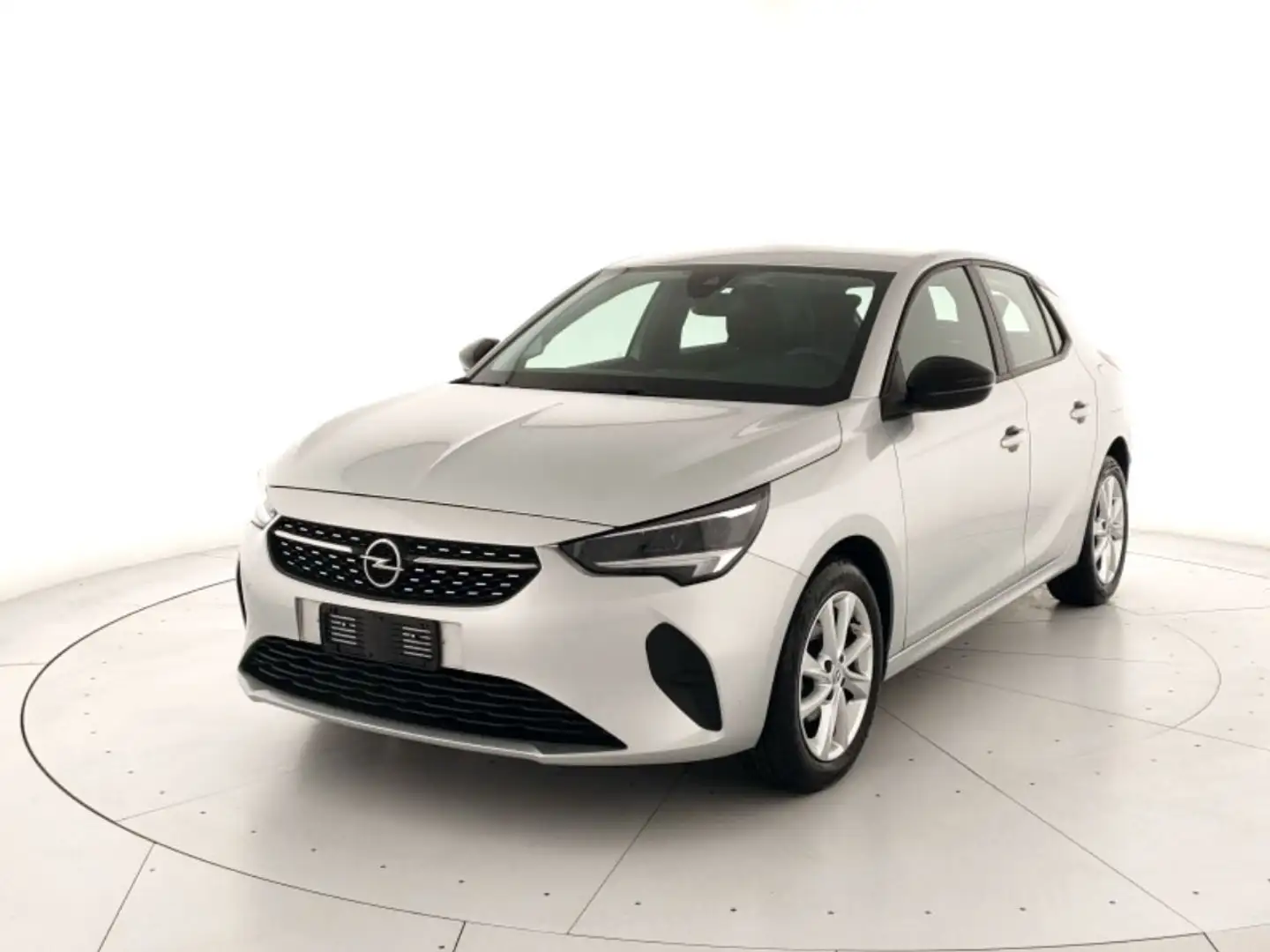 Opel Corsa 1.2 Elegance s&s 75cv -- OK NEOPATENTATI -- Plateado - 1