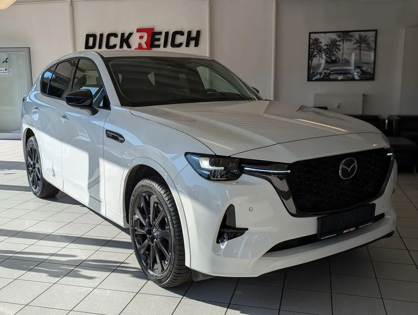 Mazda CX-60 e-SKYACTIV 254 HOMURA+ AWD Pano HUD Bose Blanc - 1