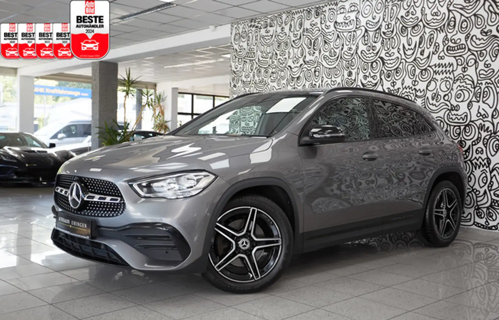Mercedes-Benz GLA 250 4-MATIC*3x AMG SPORT*MBUX*PANO*OFFROAD-P Szürke - 1