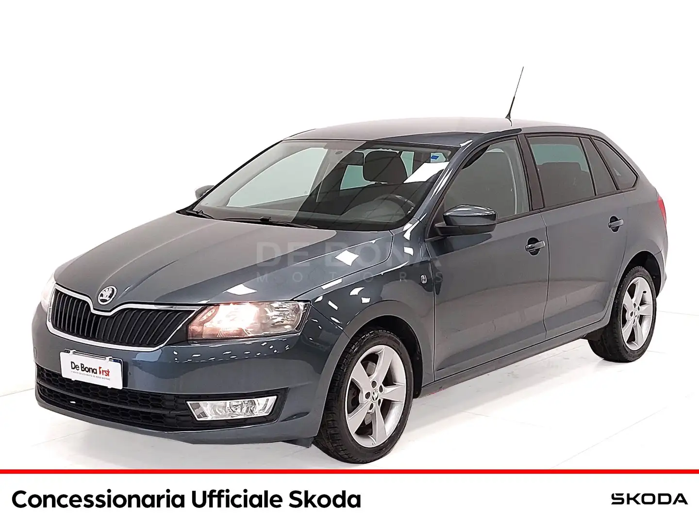 Skoda Rapid/Spaceback spaceback 1.6 tdi cr elegance 90cv Grigio - 1