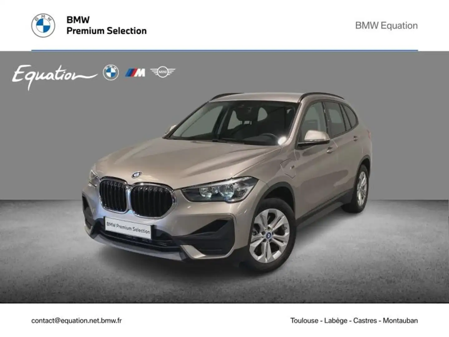 BMW X1 xDrive25eA 220ch Lounge 6cv Argent - 1