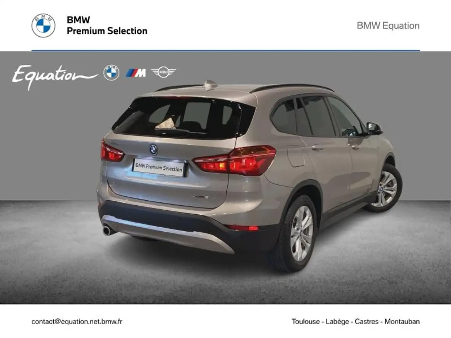 BMW X1 xDrive25eA 220ch Lounge 6cv Argent - 2