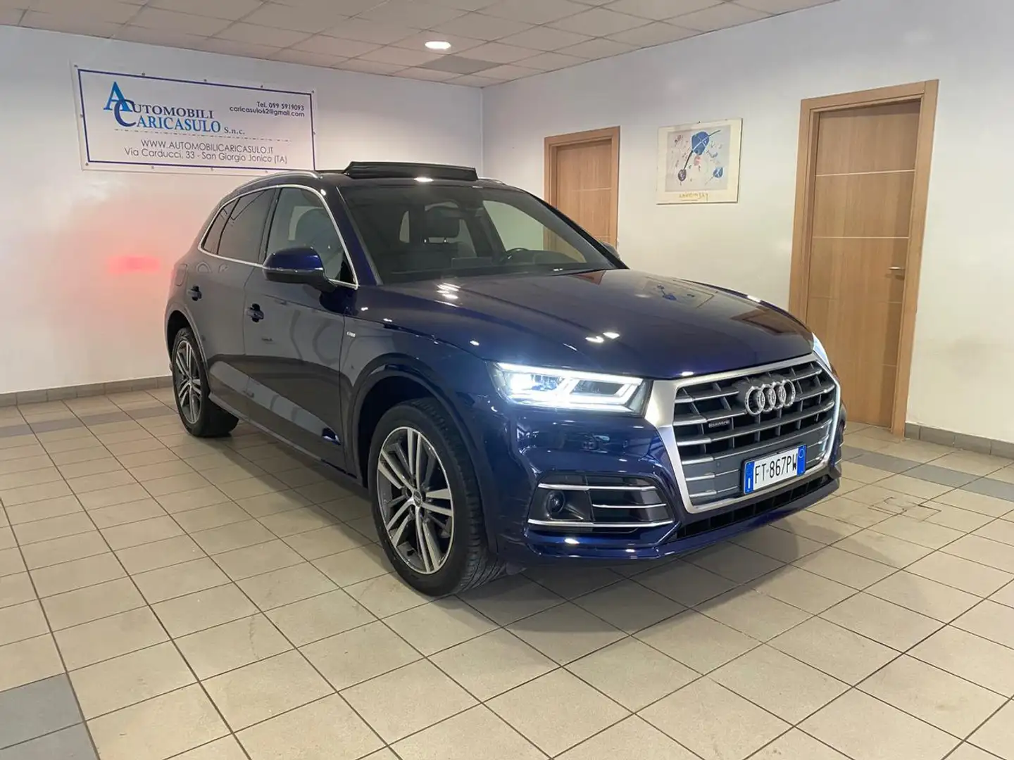 Audi Q5 2.0 TDI 190 CV quattro S tronic S line plus Tetto Bleu - 1