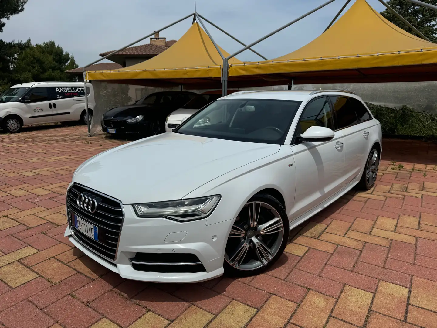 Audi A6 A6 Avant 2.0 tdi S LINE-20"-BOSE-LED-KEYLESS-TOP! Blanc - 1
