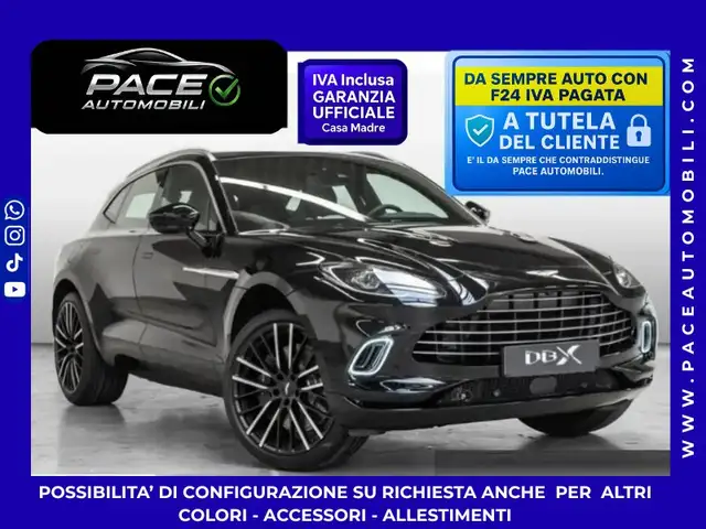 Aston Martin DBX ACC TETTO KAMERA 360 PDC CARBON BLACK PACK 23"