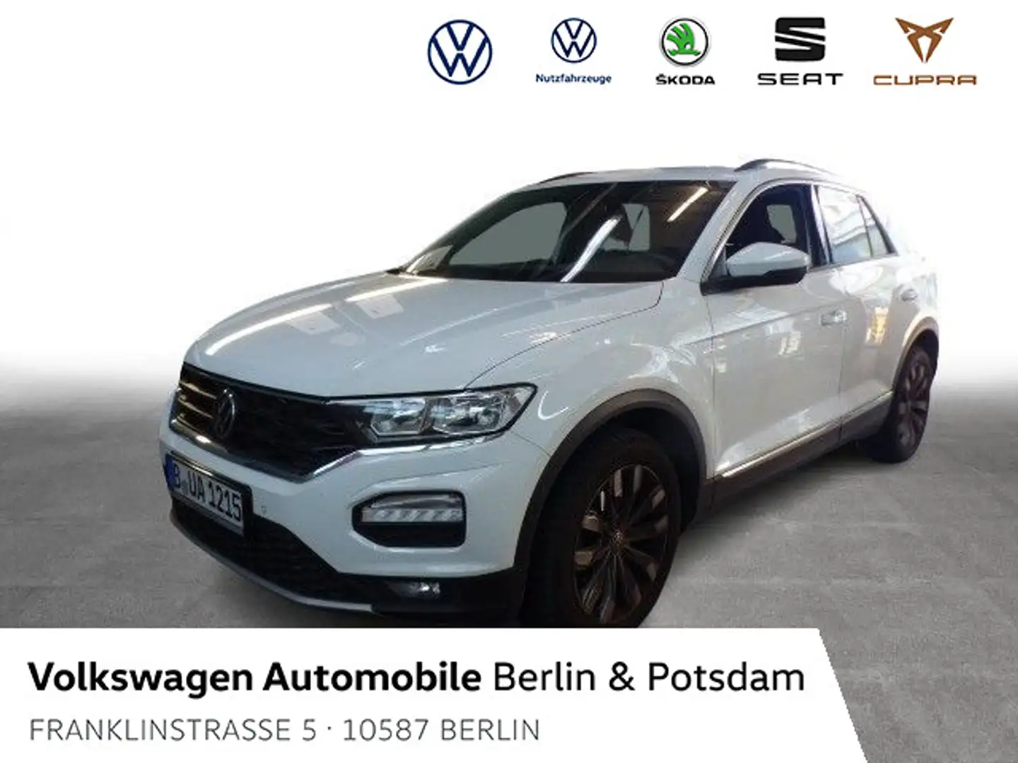 Volkswagen T-Roc 1.5 TSI DSG Sport APP Blind-Spot Keyless Weiß - 1