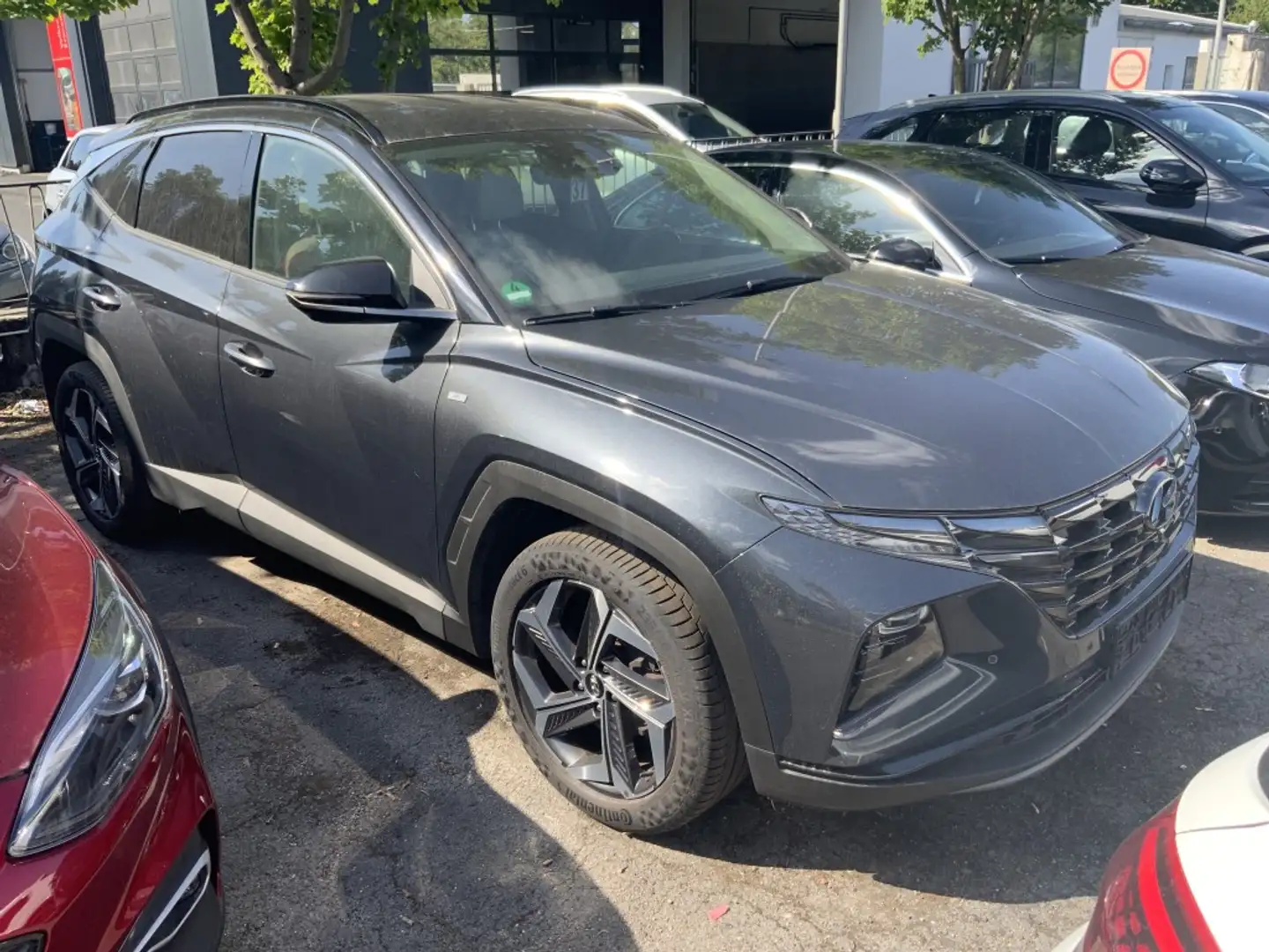 Hyundai TUCSON Prime*M.Hybrid*Krell*Memory*360Cam*ACC* Schwarz - 1
