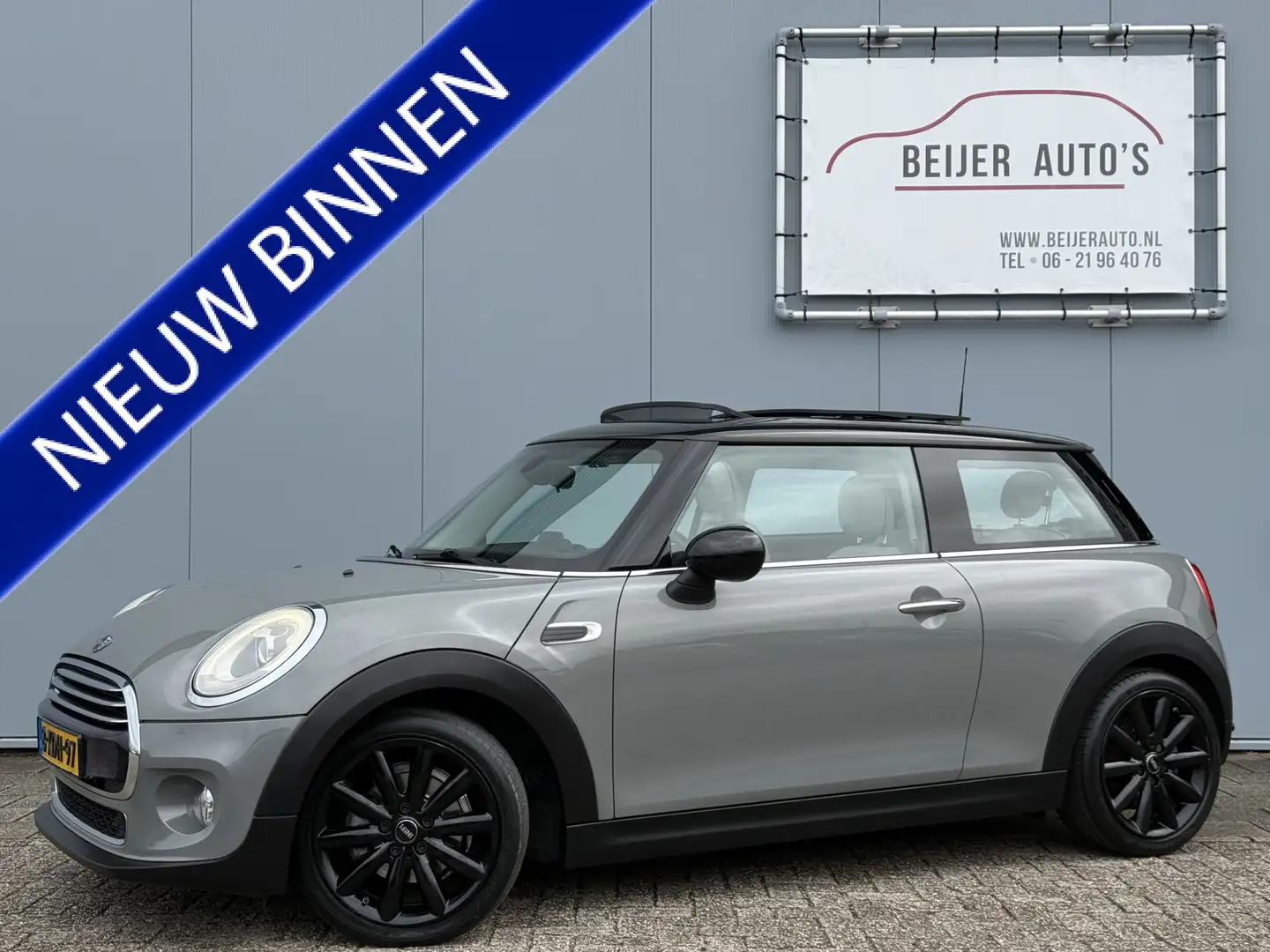 MINI Cooper Mini 1.5 Chili Schuifdak/Navigatie/17inch. Grijs - 1