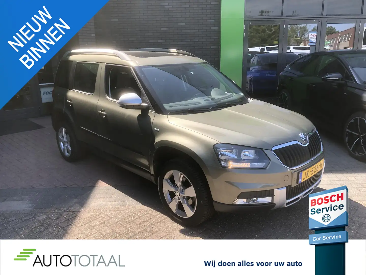 Skoda Yeti Outdoor 1.4 TSI Greentech JOY Automaat Groen - 1