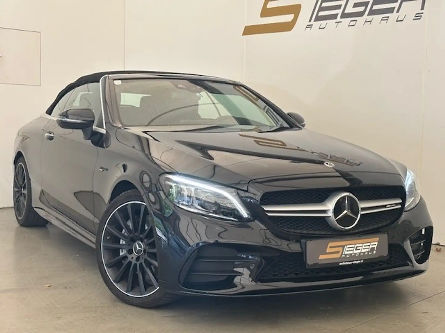 Mercedes-Benz C 43 AMG 4MATIC Cabrio Aut. *VOLL* Noir - 2