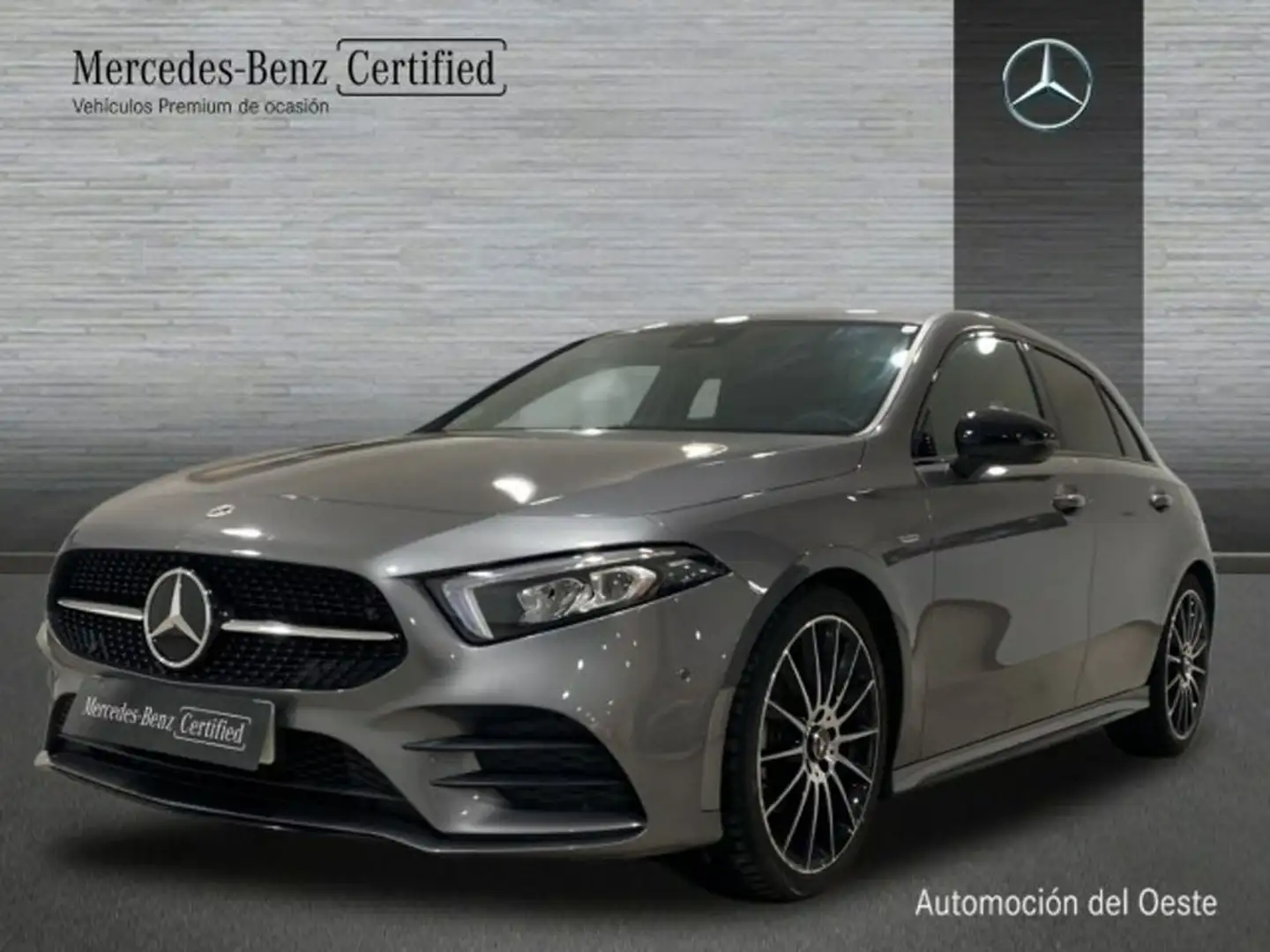 Mercedes-Benz A 180 amg line (euro 6d) Gris - 1