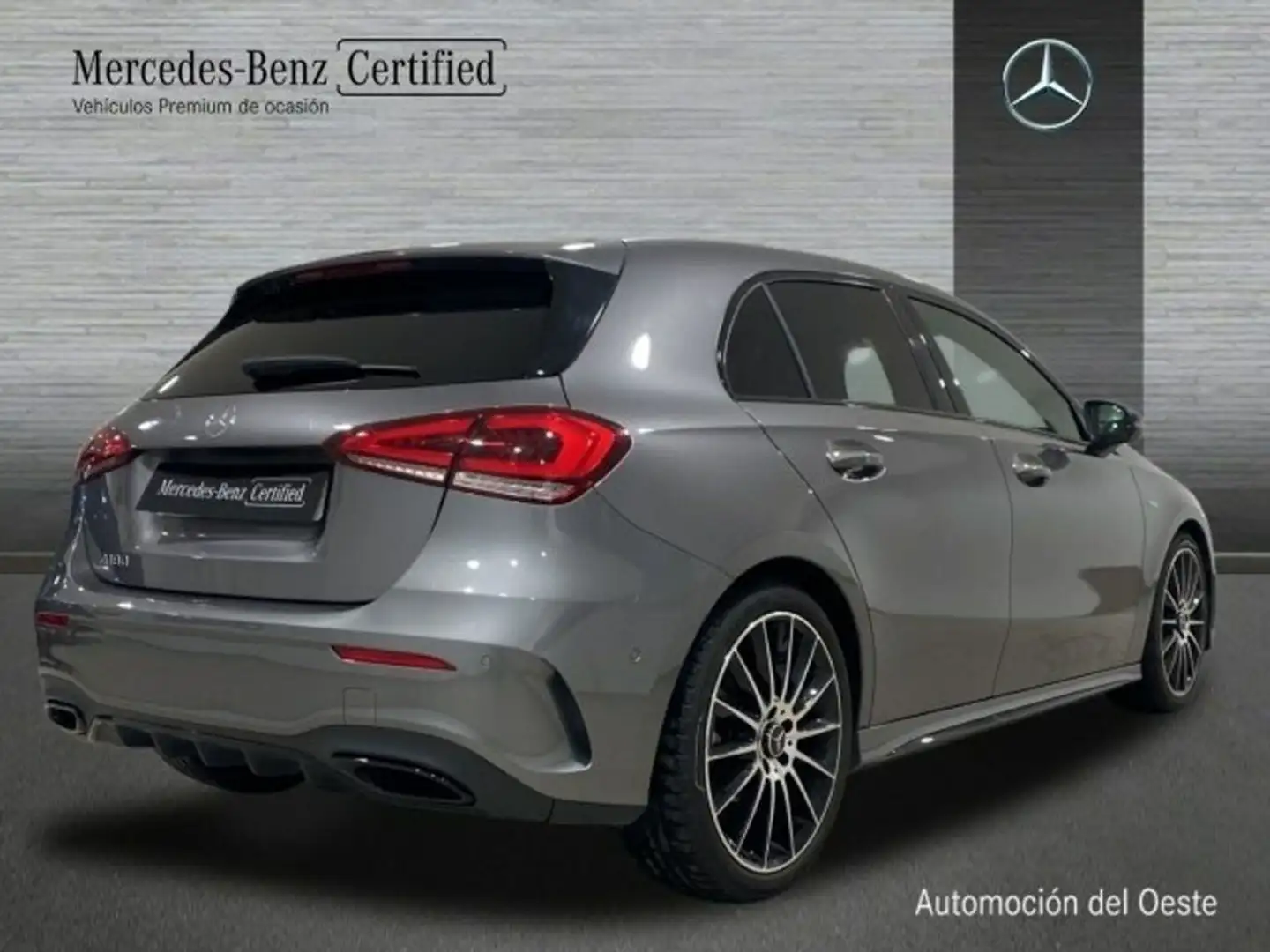 Mercedes-Benz A 180 amg line (euro 6d) Gris - 2