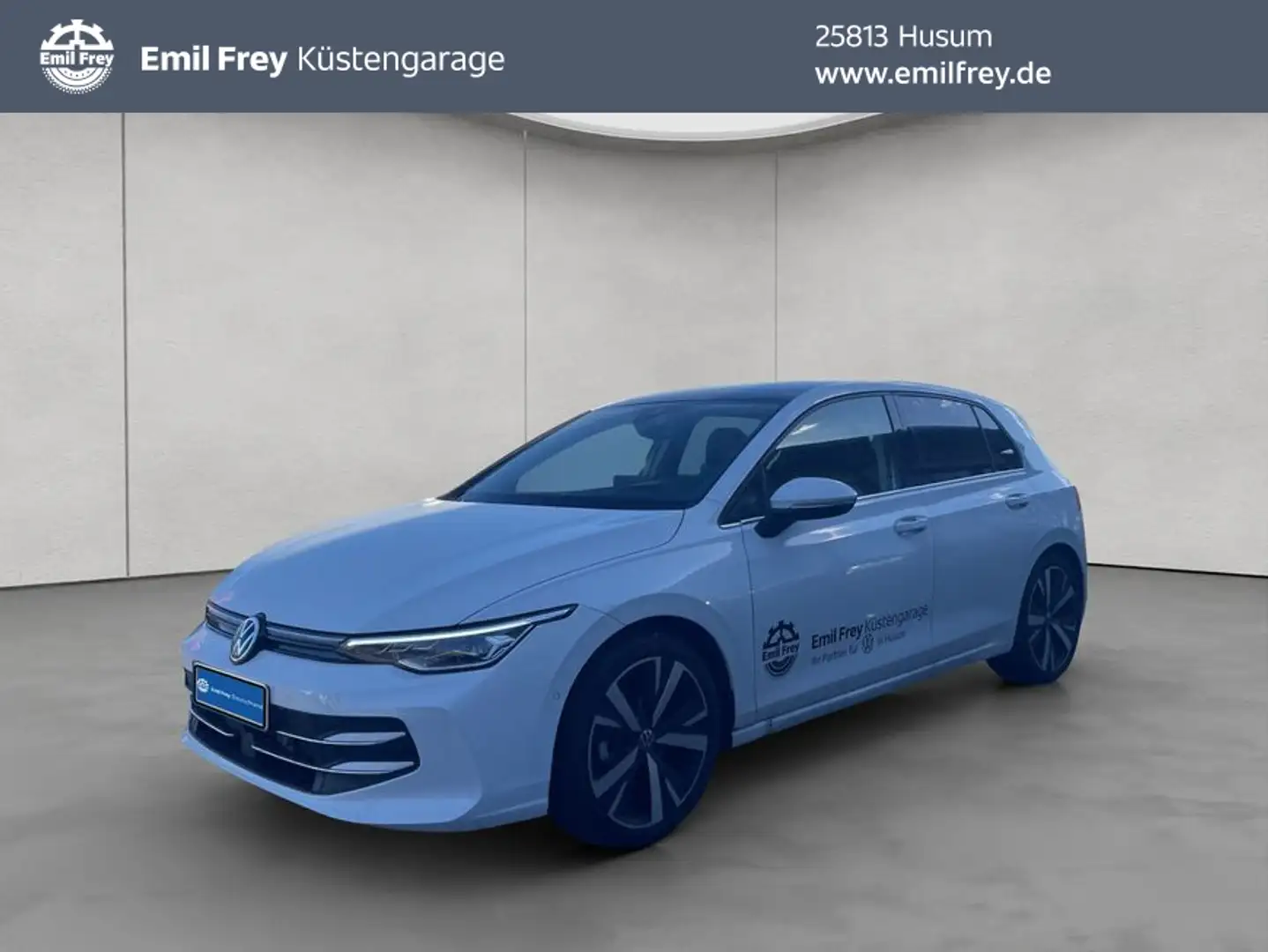 Volkswagen Golf VIII Style 1,5 l eTSI OPF 110 kW (150 PS) 7-G Weiß - 1