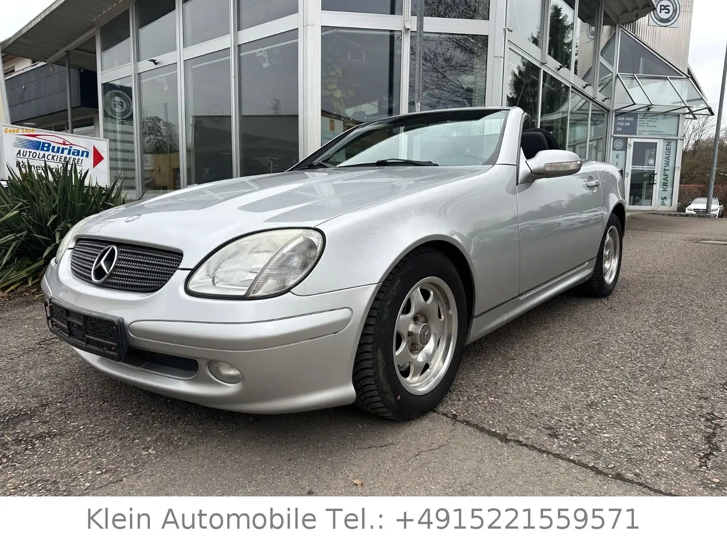 Mercedes-Benz SLK 200 Kompressor 2.Hand TÜV NEU Klima Rostfrei Silber - 1