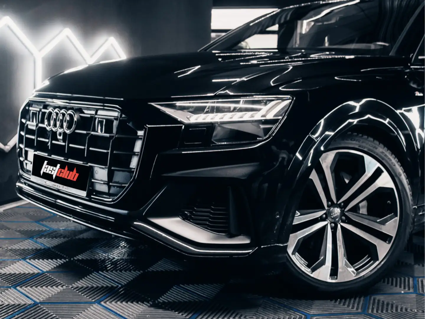 Audi Q8 50 TDI S LINE MEHV FULL OPTIONS Noir - 2