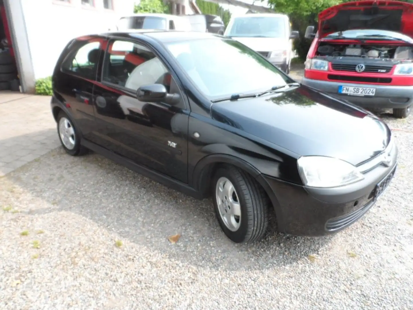 Opel Corsa 1.2 16V Njoy AUTOMATIK Schwarz - 2