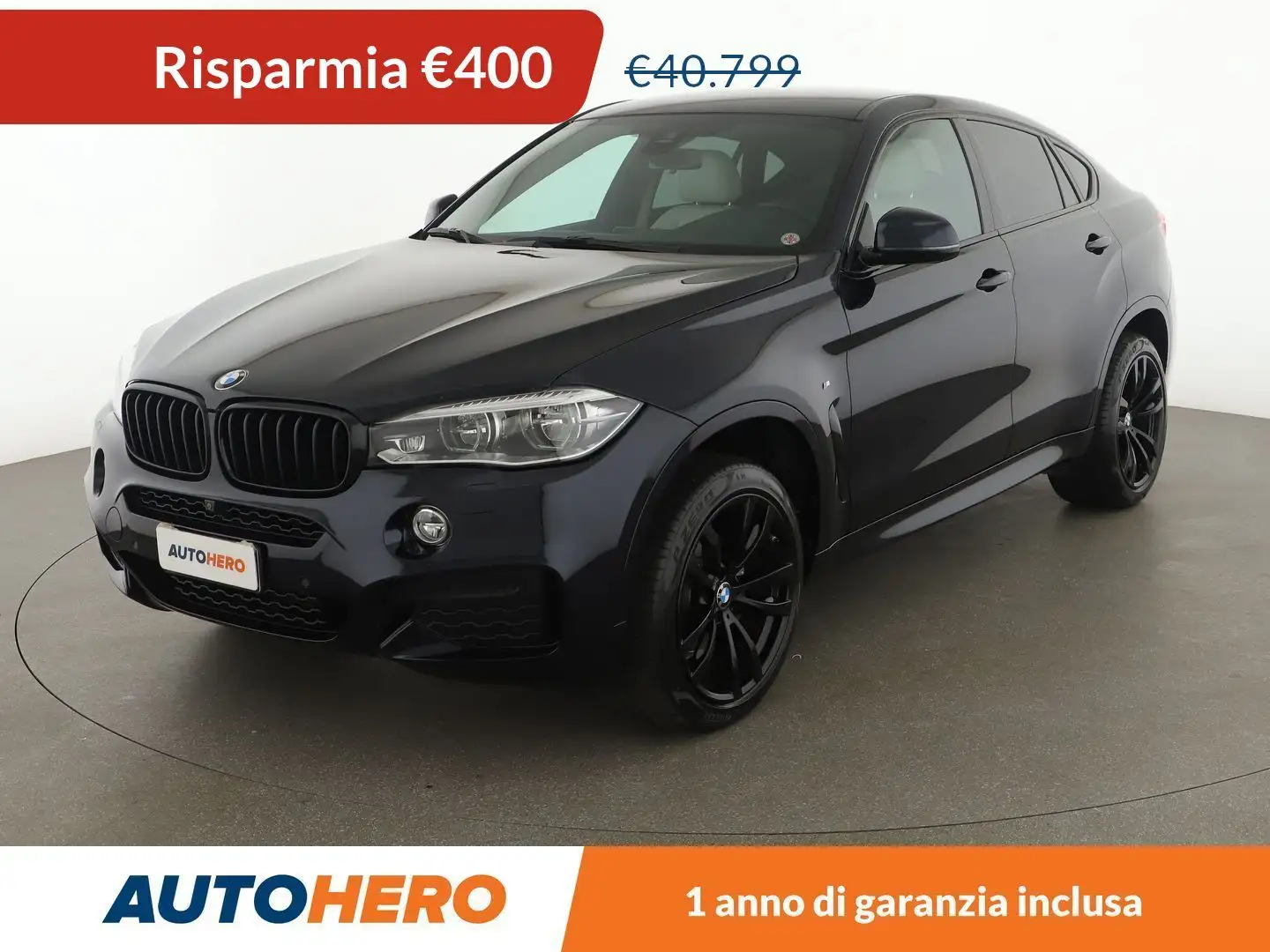 BMW X6 xDrive 30d Msport 249 CV Blu/Azzurro - 1
