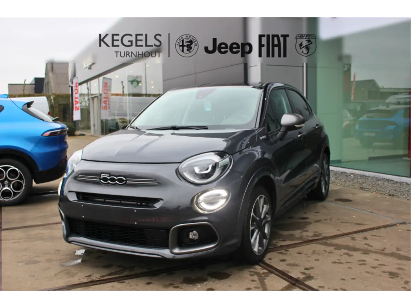 Fiat 500X Sport Gris - 1