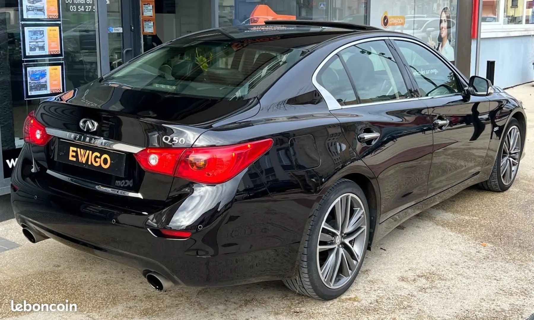 Infiniti Q50 2.0t 211ch premium executive bva7 entretien complet Black - 2