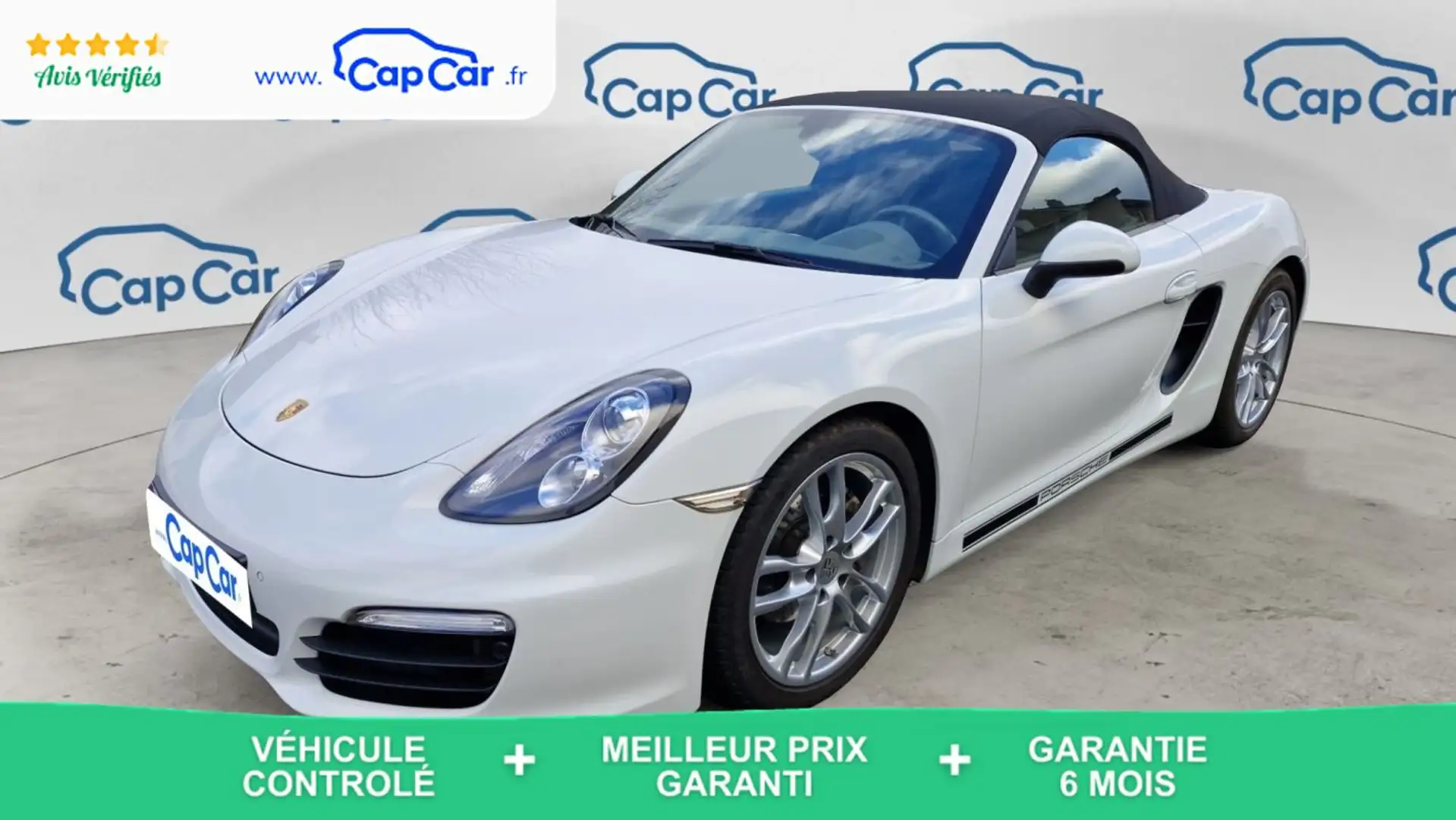 Porsche Boxster 2.7 Roadster 265 PDK 981 - Automatique Alb - 1