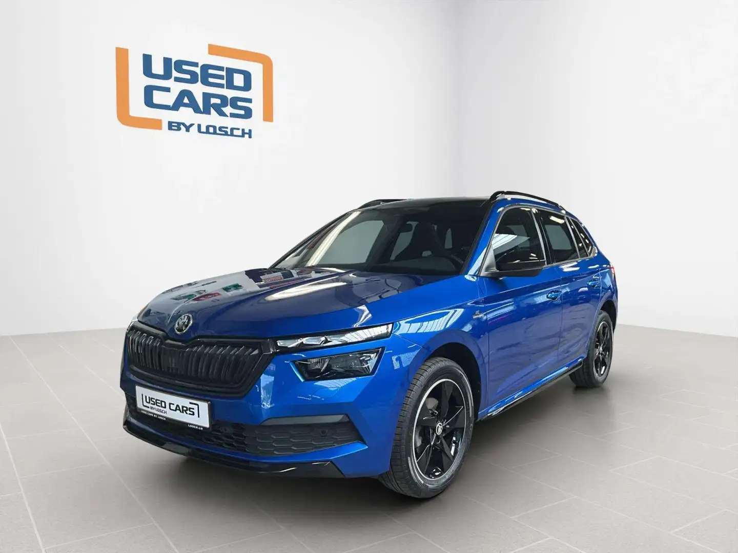 Skoda Kamiq Monte-Carlo+DSG+KESSY+AHK Bleu - 1