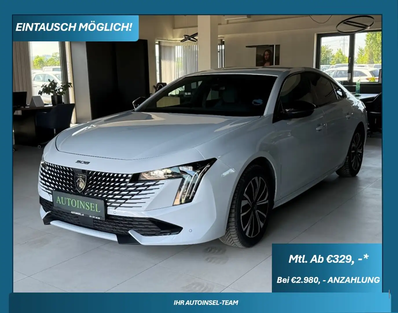 Peugeot 508 Allure Pack Aut. leasingfähig Beyaz - 1