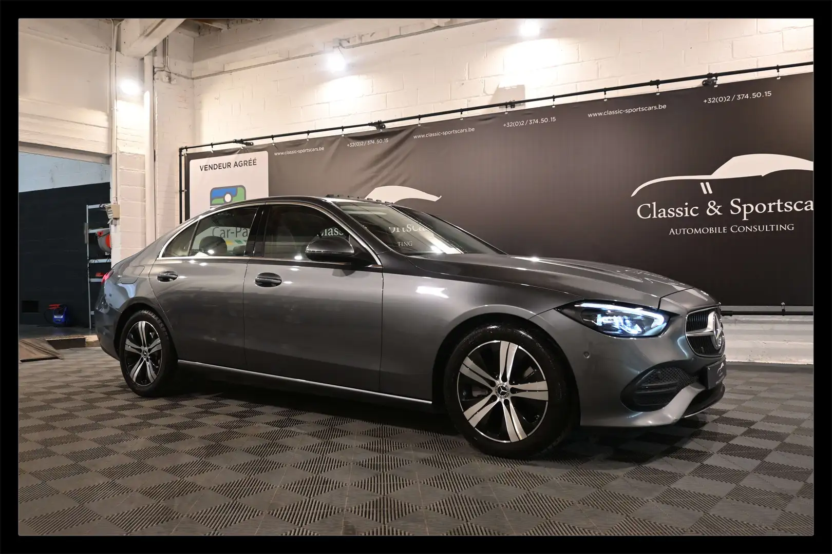 Mercedes-Benz C 220 dA AUTO /CARPLAY / CAMERA / DISTRONIC / LANE ASSIT Gris - 1
