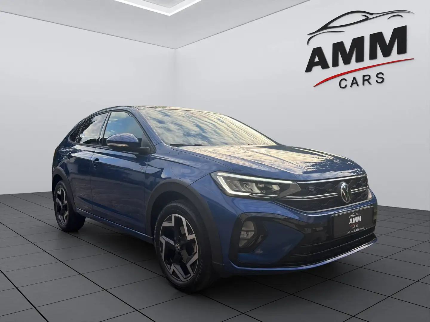 Volkswagen Taigo 1.0 TSI R-Line PANORAMA*ERSTBESITZ*AMBIENTE-BELEUCHTUNG Blau - 1