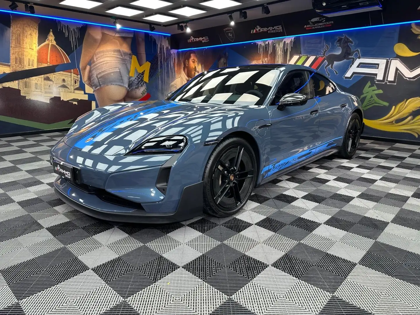 Porsche Taycan Turbo GT Blu/Azzurro - 1