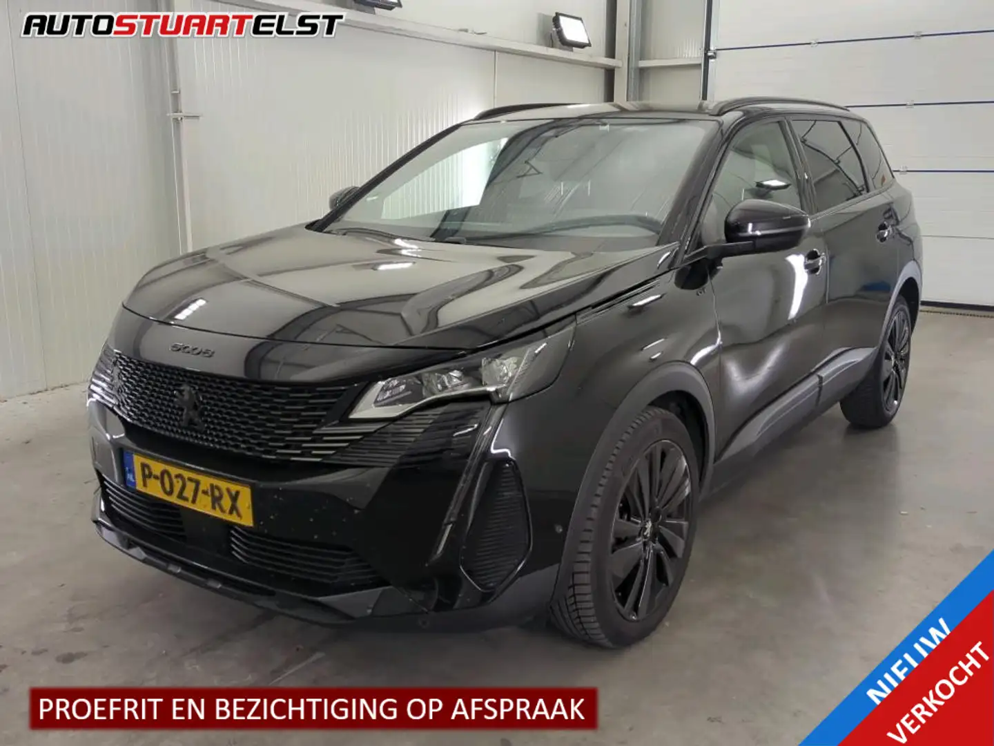 Peugeot 5008 1.2 PureTech GT 7 Zit | Carplay | Trekhaak | PDC | Negro - 1