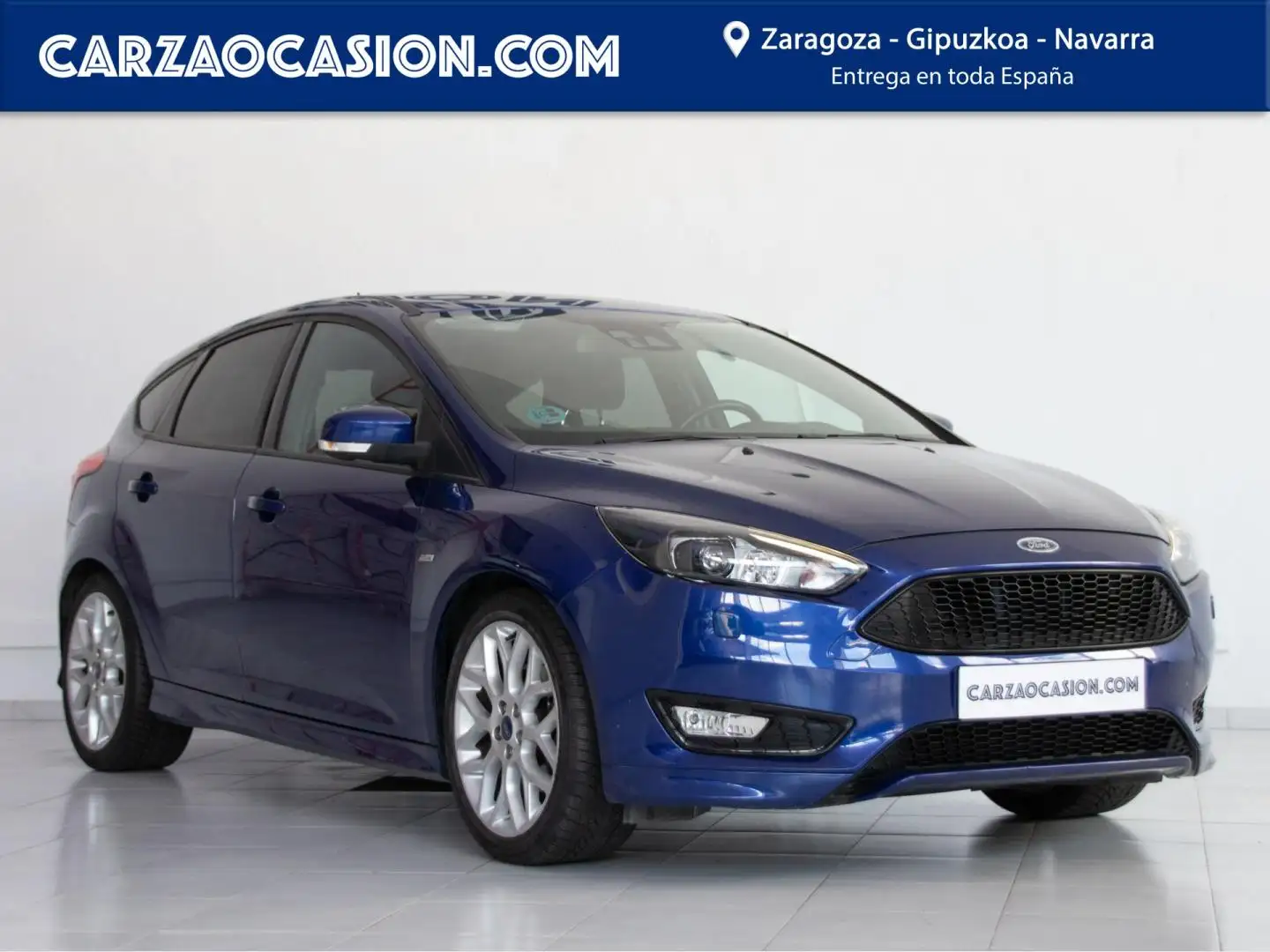 Ford Focus 1.5 Ecoboost Auto-S&S ST-Line 182 Azul - 1