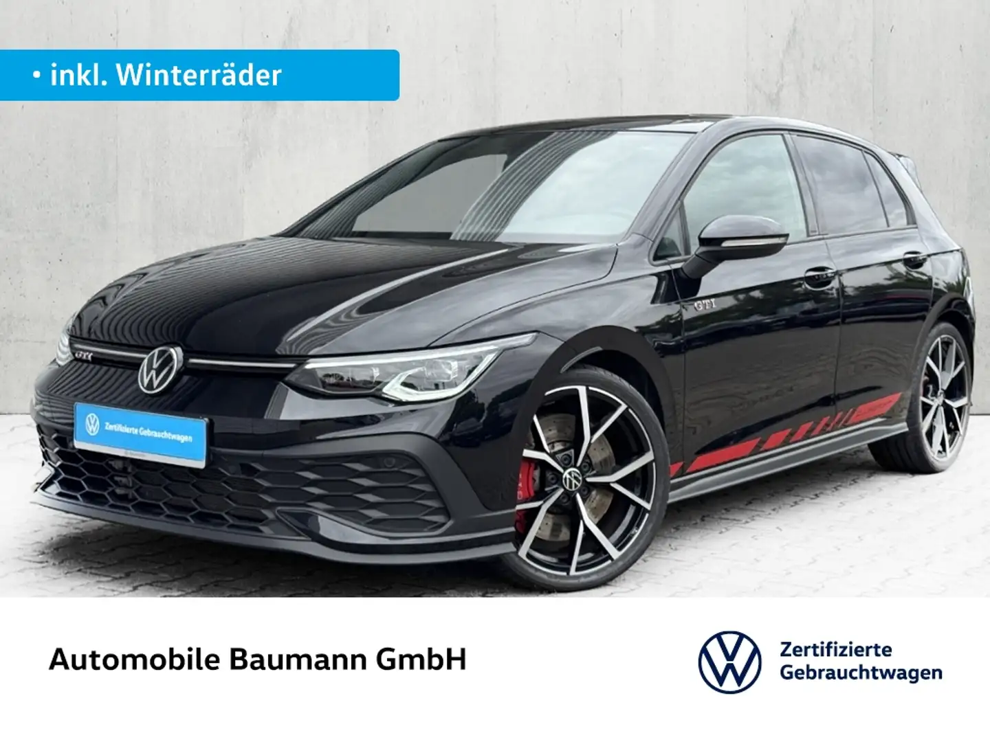 Volkswagen Golf VIII GTI Clubsport 2.0 TSI *TOP*DCC*MATRIX* Schwarz - 1