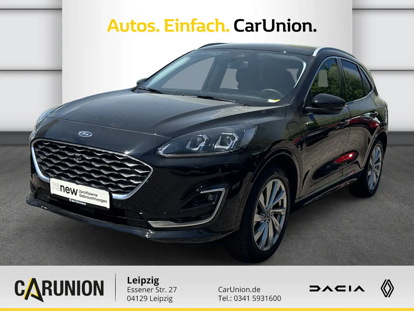 Ford Kuga Kuga 2.5 Duratec PHEV VIGNALE Plug-in Noir - 1