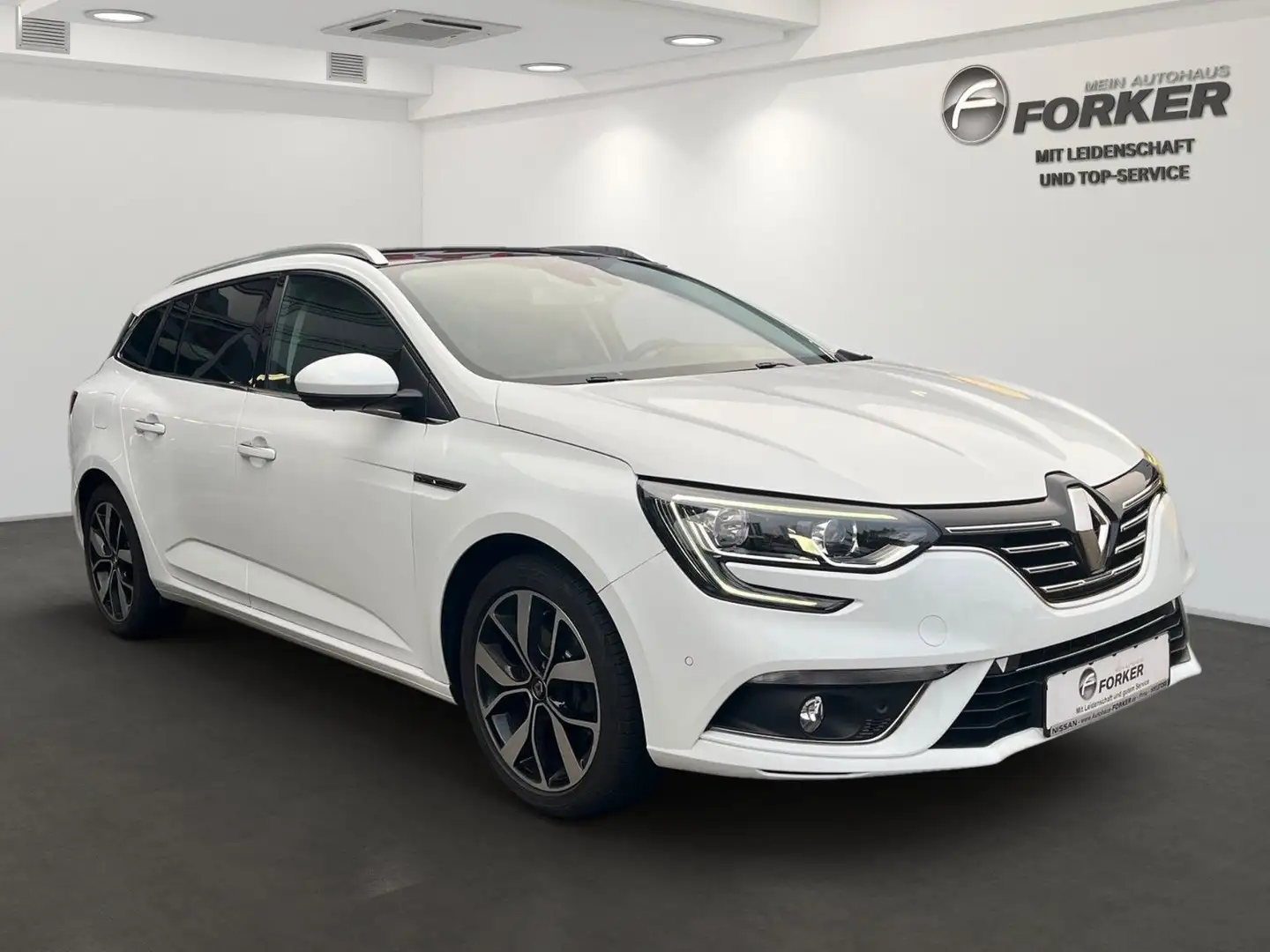 Renault Megane IV Grandtour BOSE-Edition Navi Pano Blanc - 2