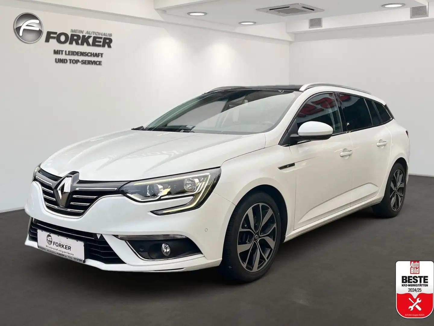 Renault Megane IV Grandtour BOSE-Edition Navi Pano Blanc - 1