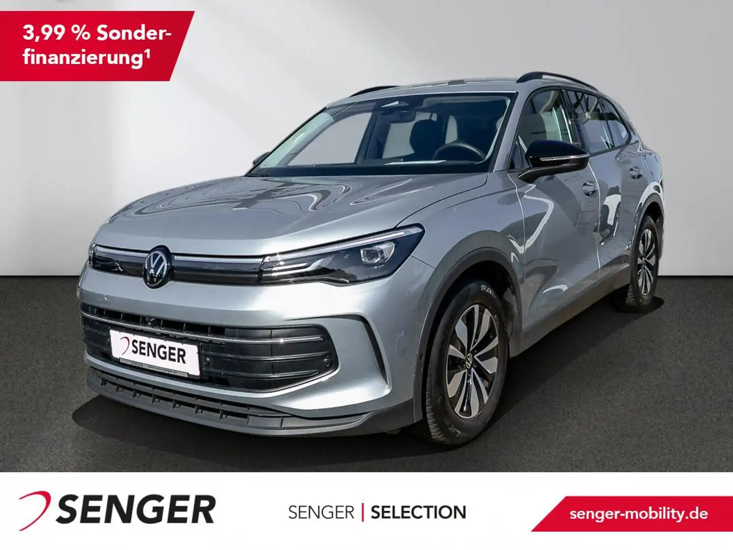 Volkswagen Tiguan 1.5 eTSI GOAL Navi AHK PDC APP Connect Argent - 1