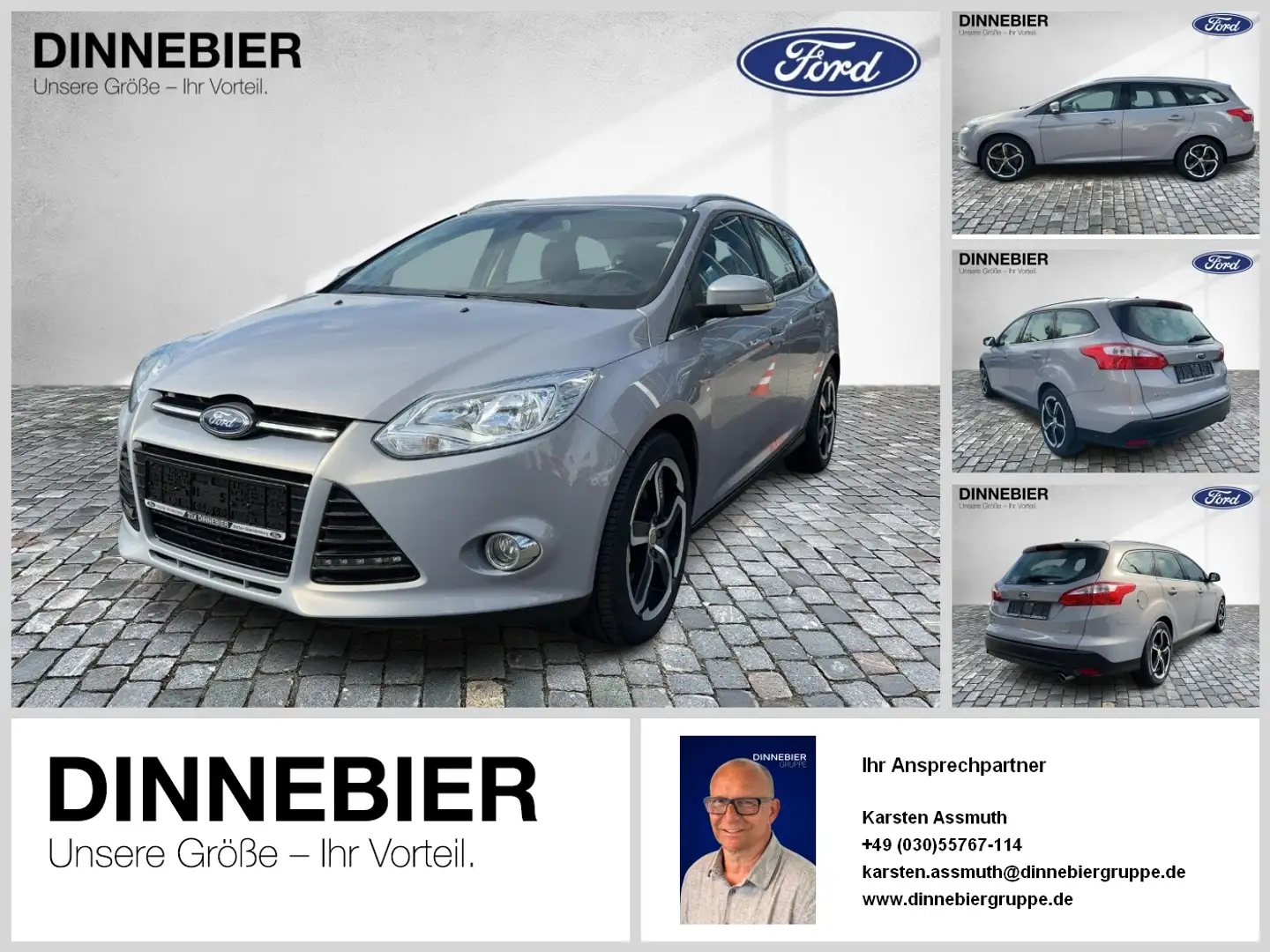 Ford Focus *Winterpaket*Bluetooth*PDC*Tempomat Stříbrná - 1