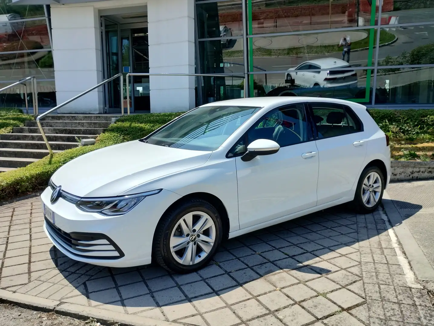 Volkswagen Golf Golf 2.0 tdi Life 150cv dsg Bianco - 2