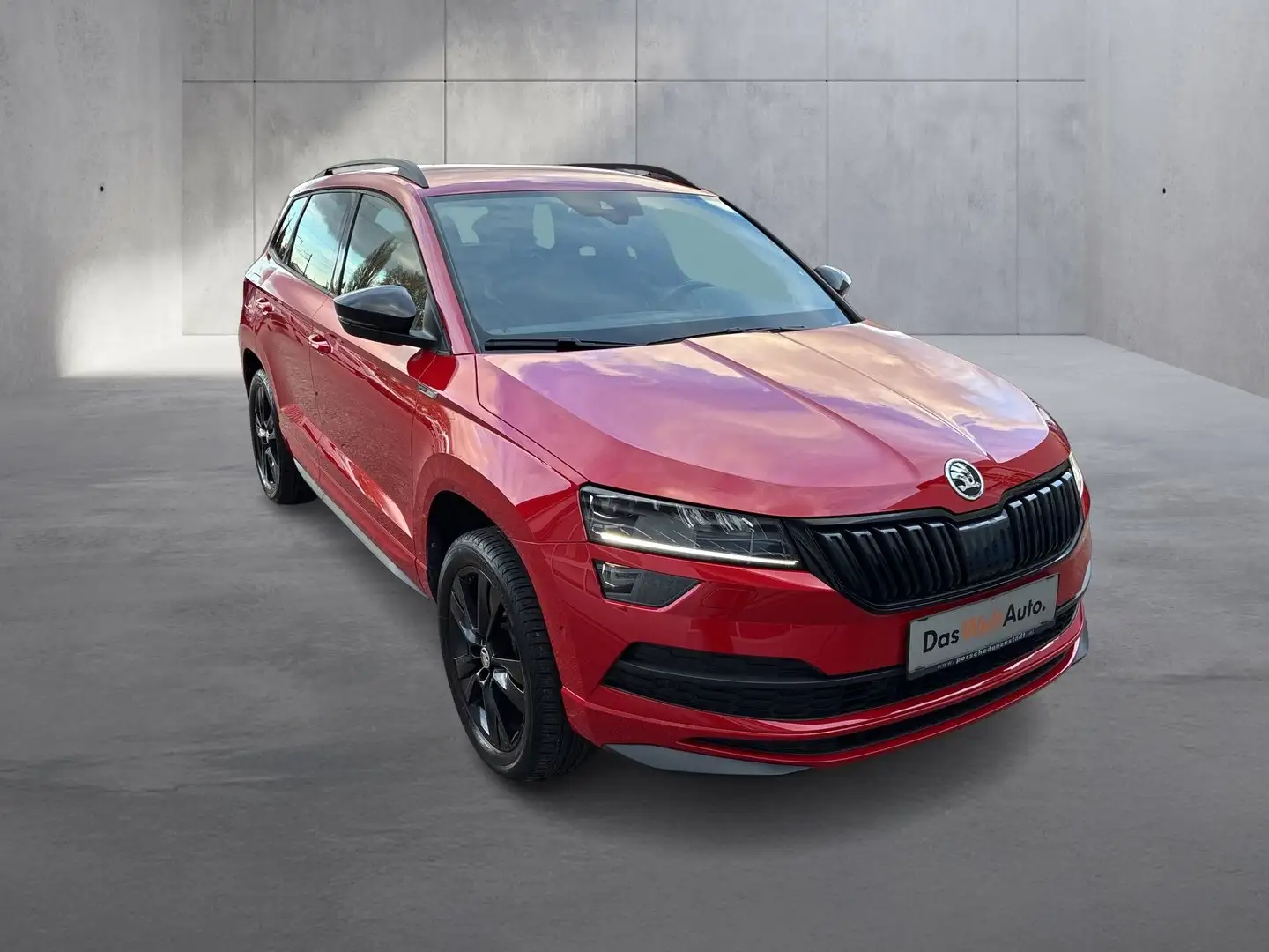 Skoda Karoq 4x4 SPORTLINE TDI DSG Rouge - 2