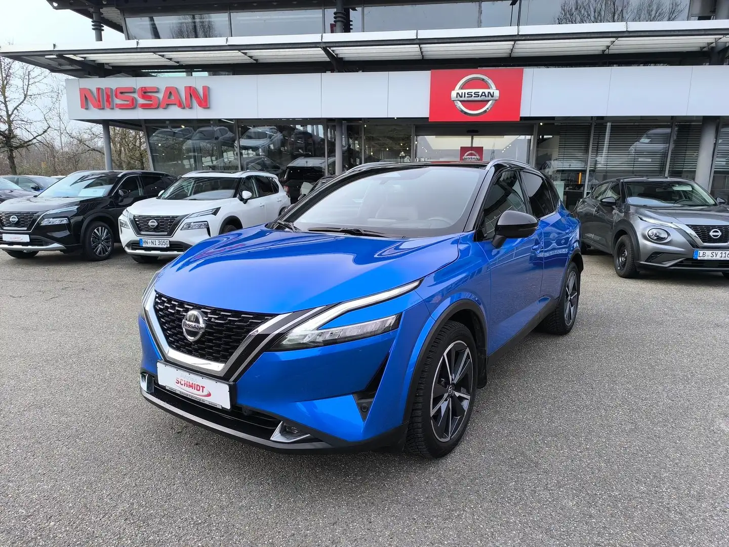 Nissan Qashqai 1.3 DIG-T MHEV Tekna AHK Blau - 2