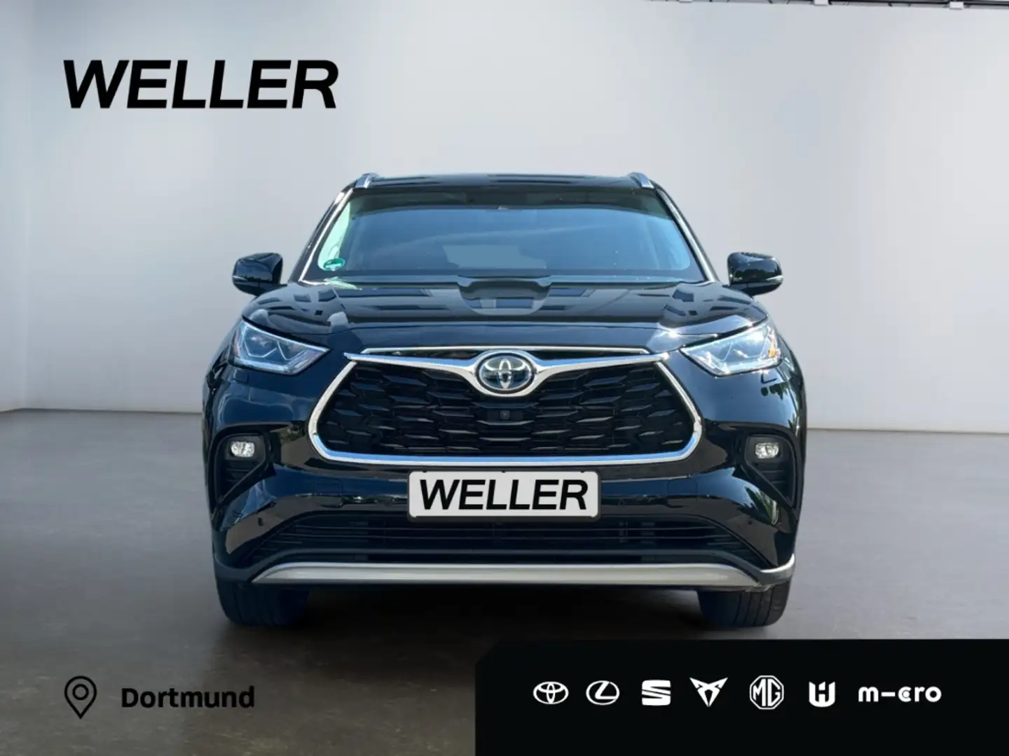 Toyota Highlander 2.5 Hybrid Luxury *HUD*360*Leder*JBL* Zwart - 2