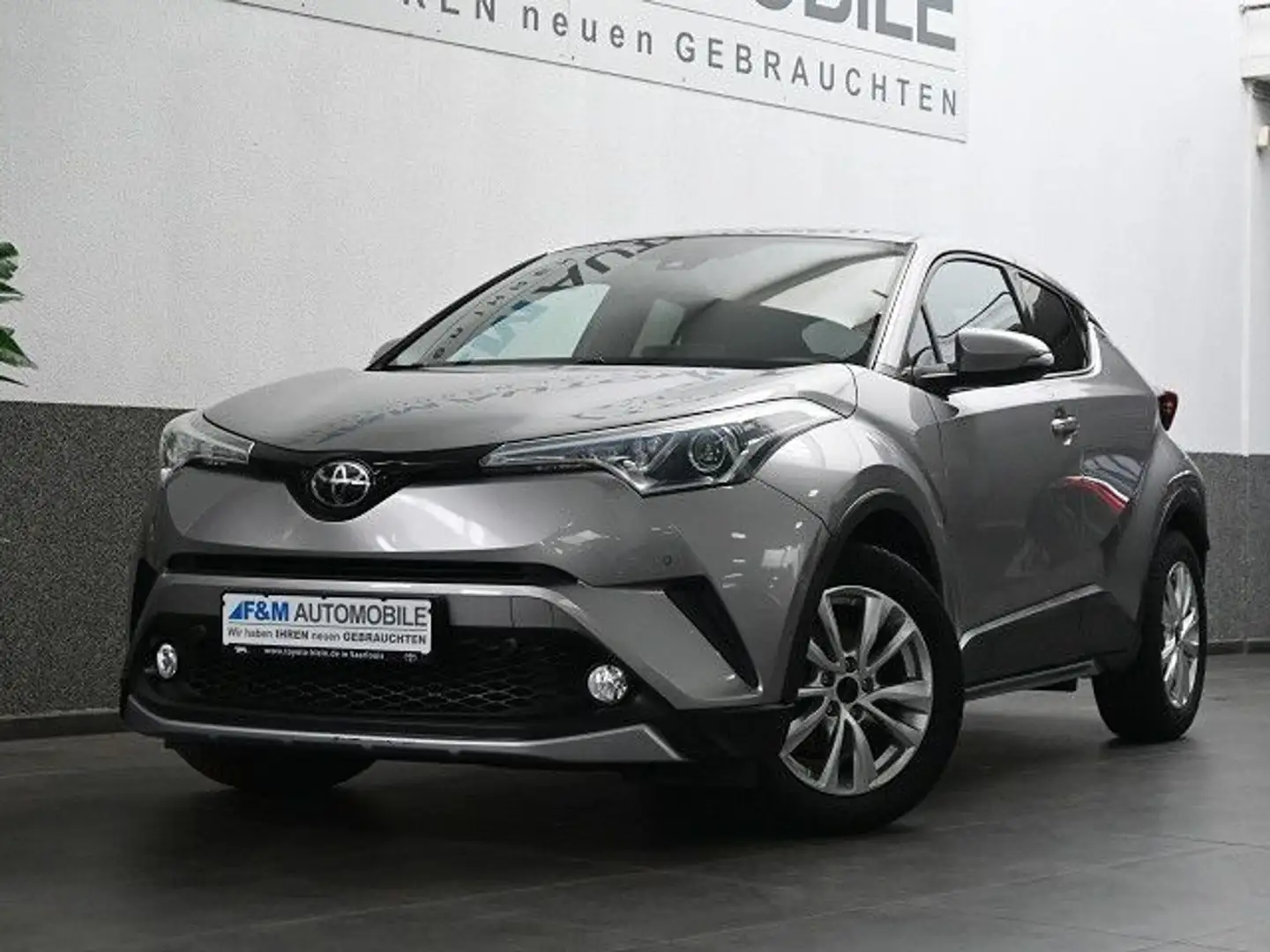 Toyota C-HR 1.2-l-Turbo Lounge Navi Leder R-Kam PDC Sit Argent - 2