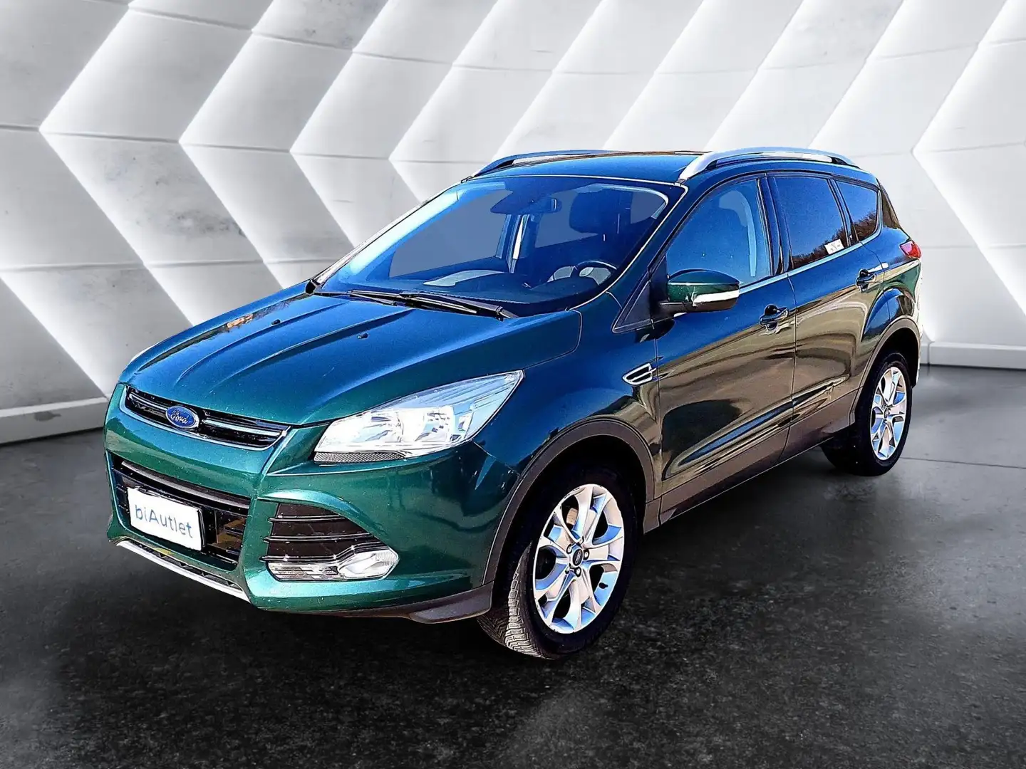 Ford Kuga 2.0 tdci Titanium 4wd s&s 150cv powershift E6 Verde - 1
