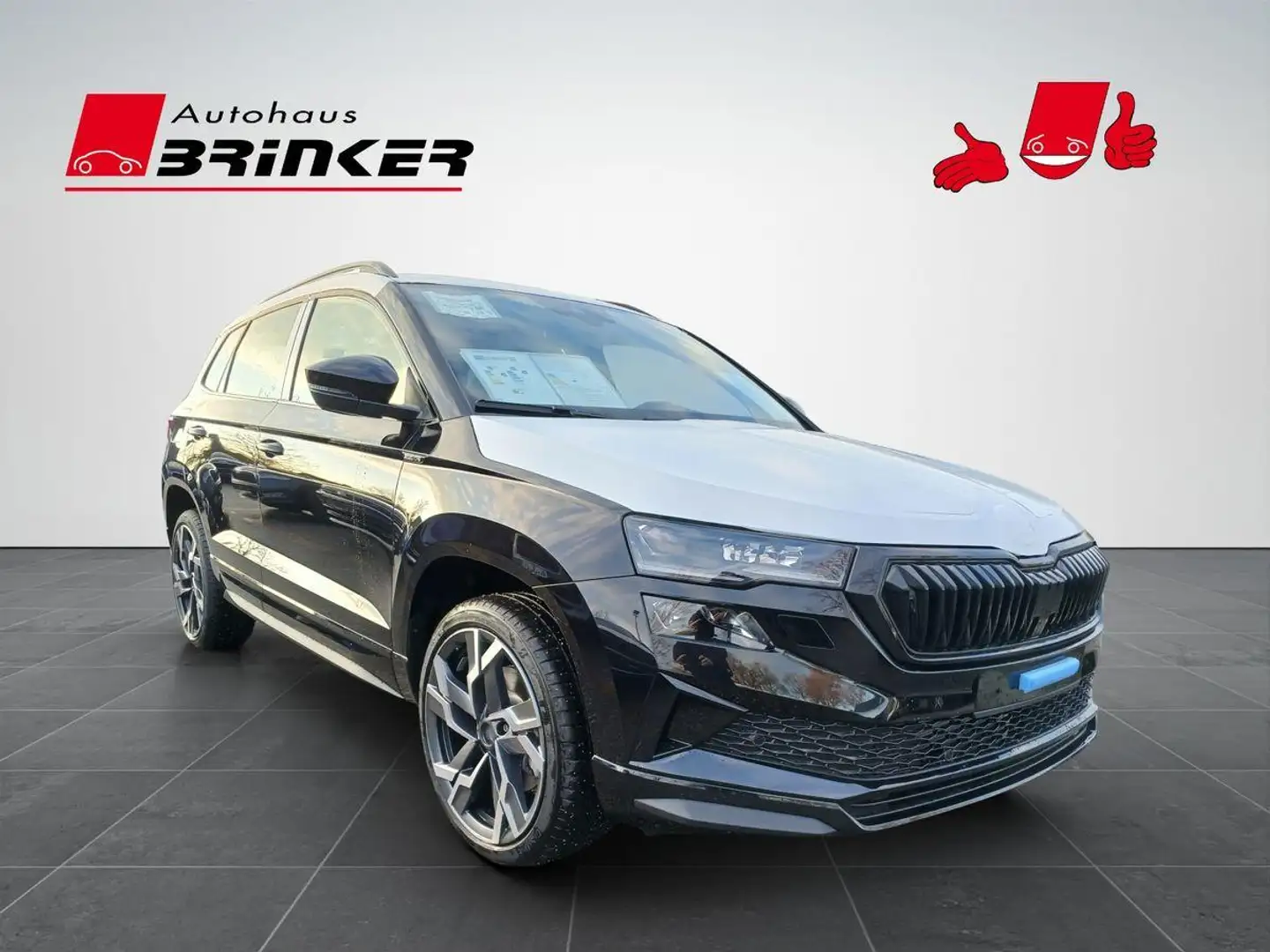 Skoda Karoq Sportline 1,5 TSI 110kW LED 7-Gang DSG AHK Nero - 1