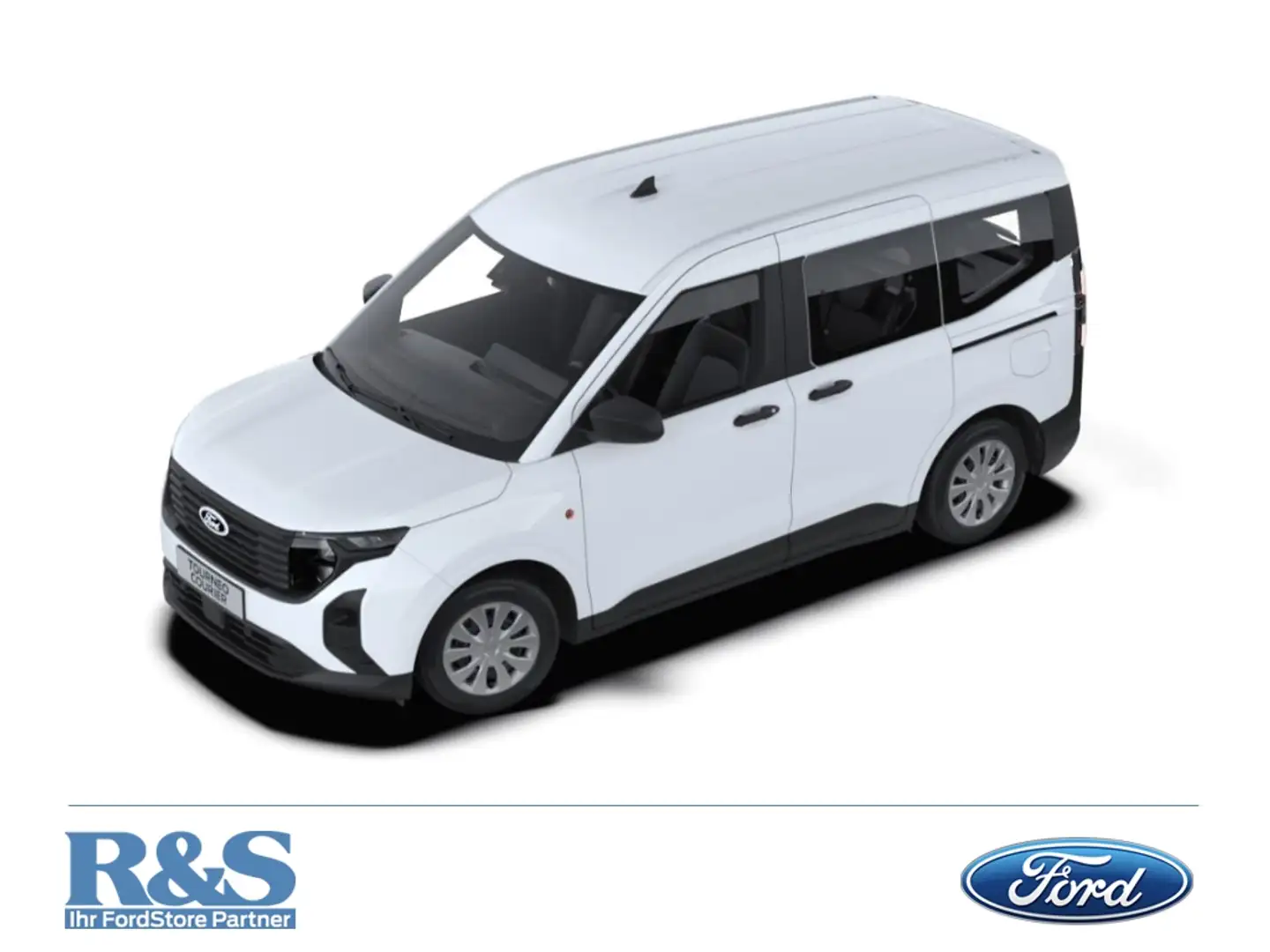 Ford Tourneo Courier Trend+Automatik+Tempomat Weiß - 1
